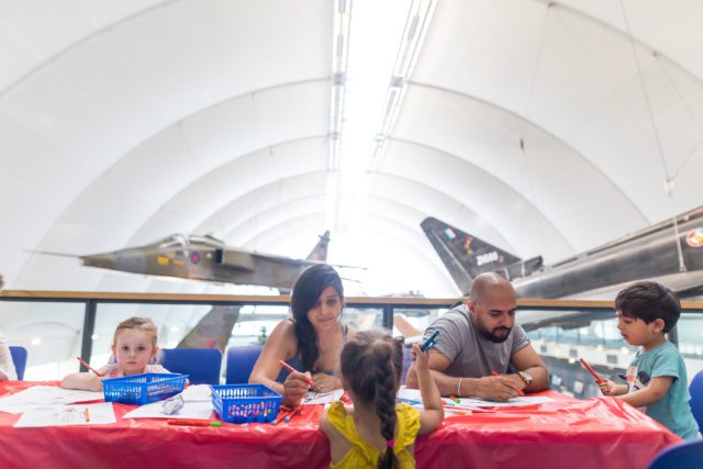 Royal Air Force Museum London family pop-up events