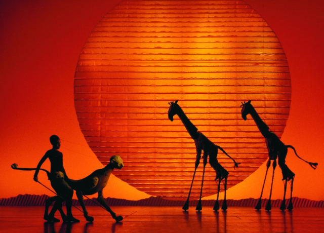 Disney's The Lion King at the Lyceum Theatre, London. Photo by Catherine Ashmore