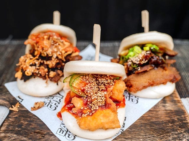 Eat Chay restaurant London vegan bao selection