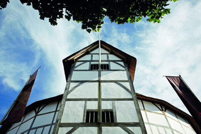 Exterior of Shakespeare's Globe by John Wildgoose