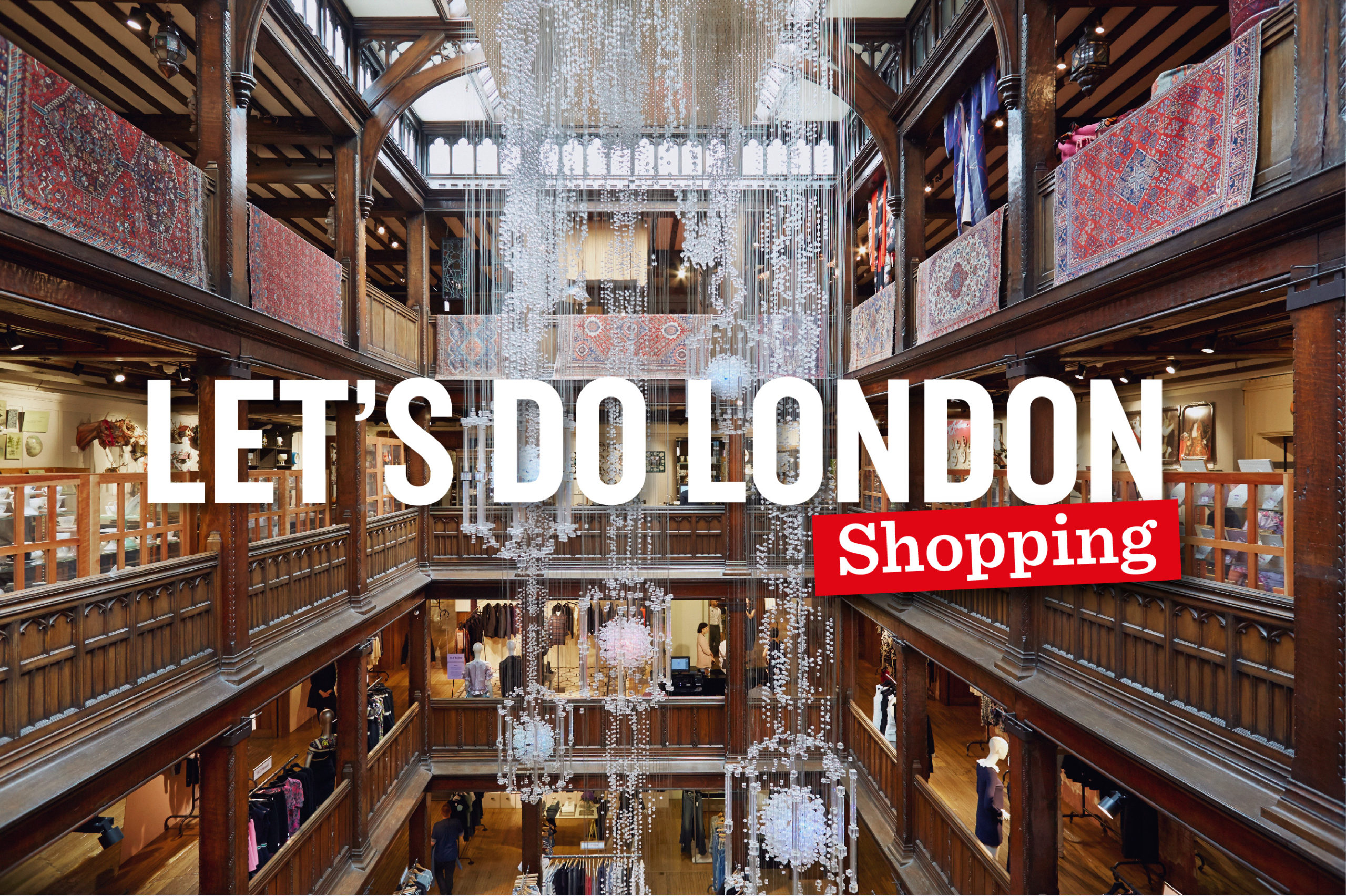 shopping tour in london