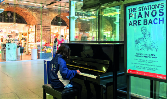 St Pancras piano