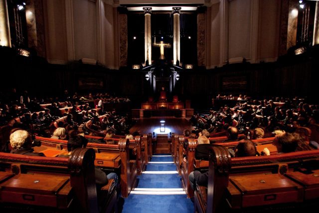 Witness for the Prosecution at London County Hall. Sheila Burnett