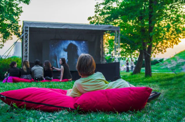 Outdoor cinema