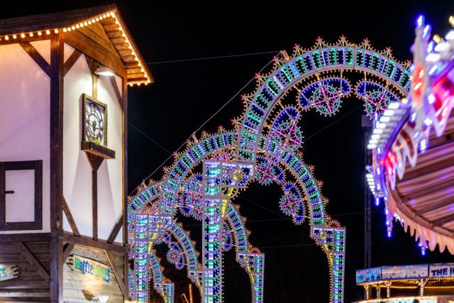 Christmas,Fair,In,Hyde,Park,In,2016,,London