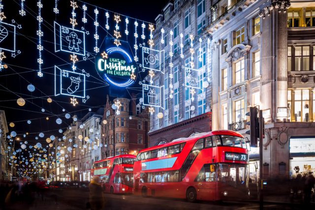 Oxford Street christmas 2017