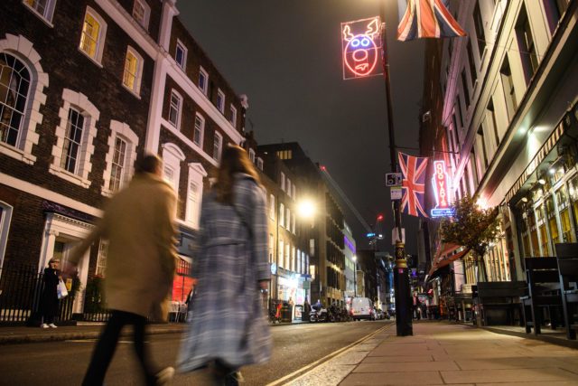 Soho Christmas Lights