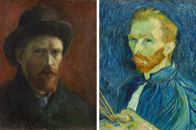 Van Gogh Self Portraits (1)