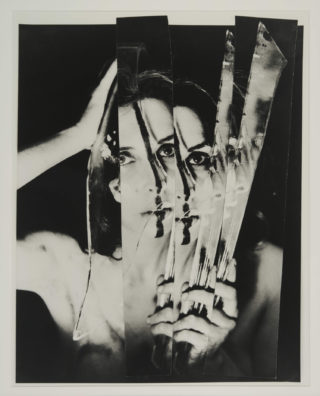 Carolee Schneemann Eye Body: 36 Transformative Actions for Camera, 1963. Courtesy of the Carolee Schneemann Foundation and Galerie Lelong & Co., Hales Gallery, and P.P.O.W, New York and © Carolee Schneemann Foundation / ARS, New York and DACS, London 2022. Photograph Erró © ADAGP, Paris and DACS, London 2022