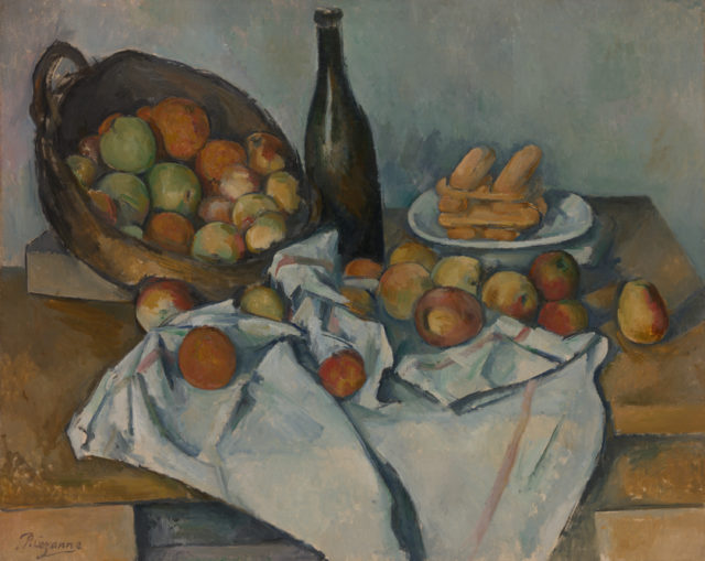 Cezanne The Basket of Apples, c. 1893 © The Art Institute Chicago