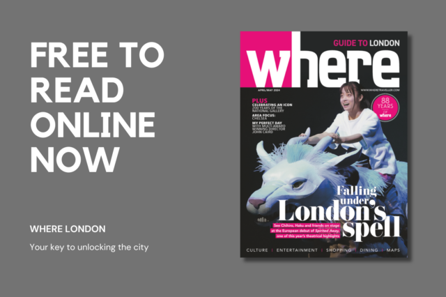 Read the latest issue of Where London now