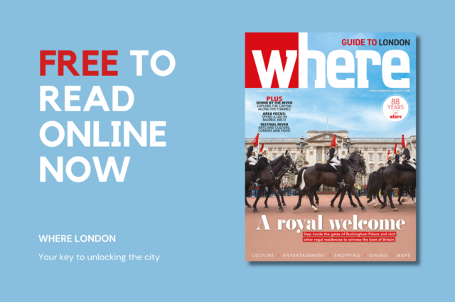 Read the latest issue of Where London now