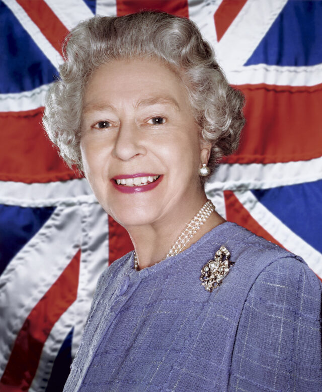 Rankin, Queen Elizabeth II (Union Flag), 2001 Credit: © Rankin, 2001