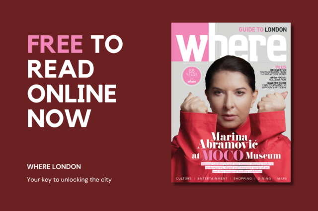 Read the latest issue of Where London now