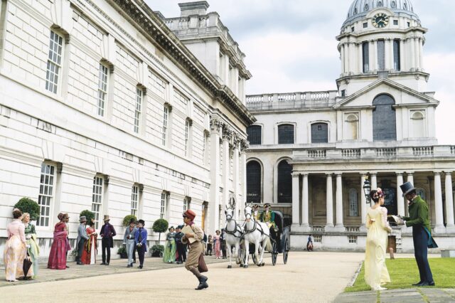Bridgerton at the Old Royal Naval College