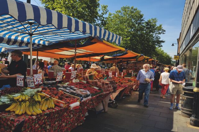 Market in St Albans
