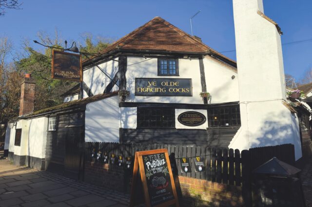 Ye Olde Fighting Cocks St Albans