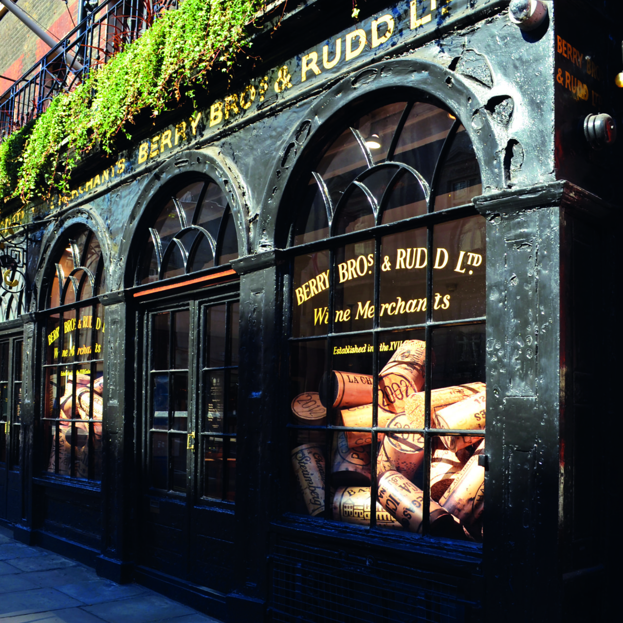 Outside of Berry Bros. & Rudd, Jermyn Street