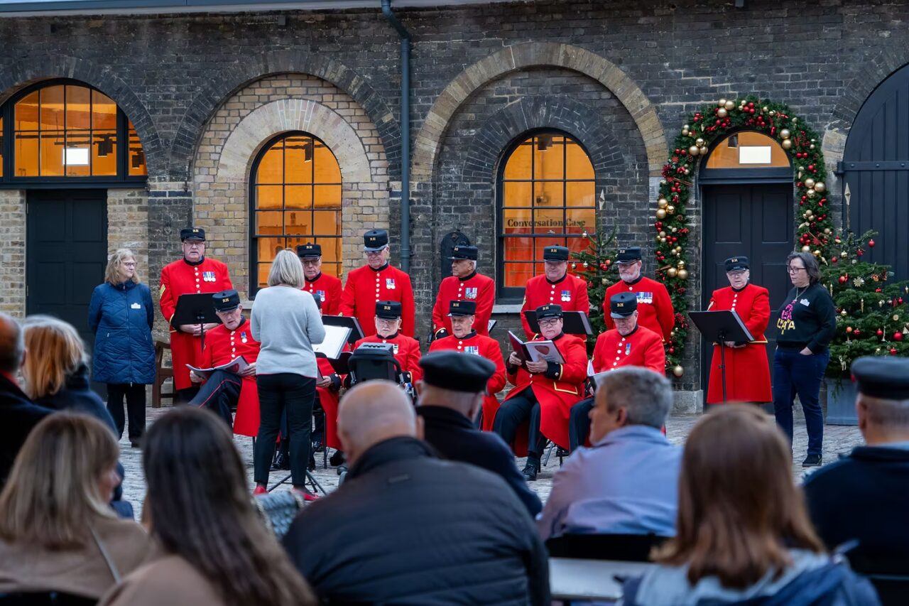 Enjoy a traditional carol concert or join in with carol singing at the Royal Hospital Chelsea
