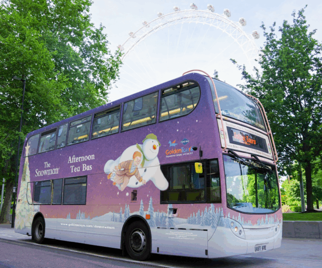The Snowman™ Afternoon Tea Bus