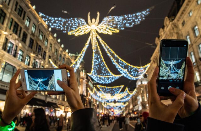 Regent Street Welcomes Visitors for Festive Fun as it Goes Traffic-Free for the Day