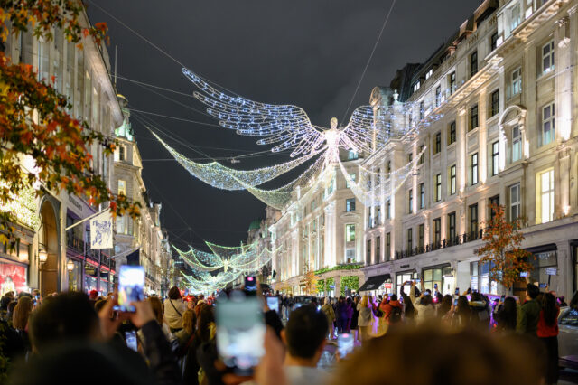 Regent Street at Christmas - Lights