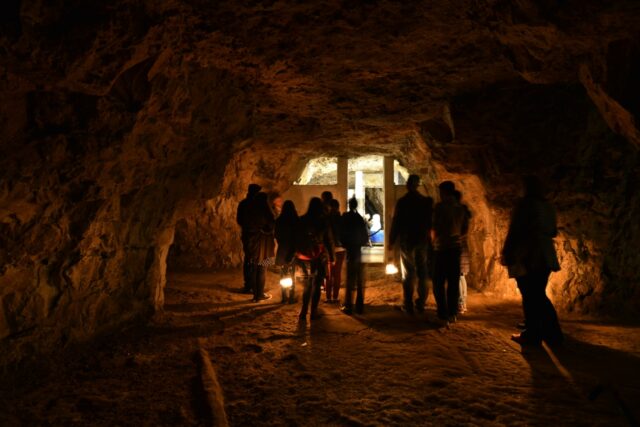 A tour by the WW2 Hospital