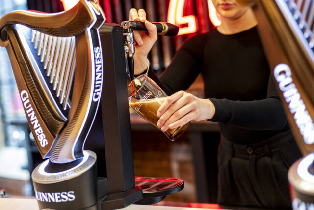 Pour your own pint at | © Guinness Open Gate Brewery London