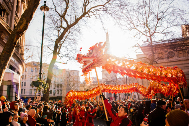 Chinese New Year Lion Dance and Parade 