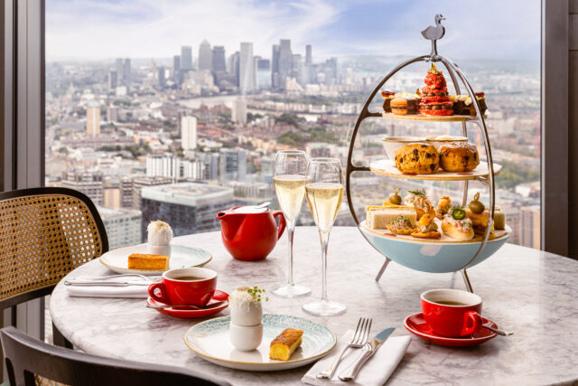 DUCK & WAFFLE SKY HIGH AFTERNOON TEA © JOHNNY STEPHENS PHOTOGRAPHY