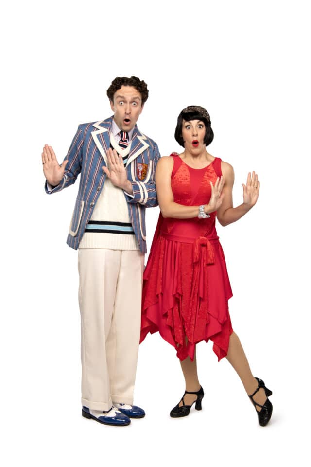 A Q&A with Tom Wainwright (Max) and Charlotte Scott (Sandra) on mishaps, mayhem and their London favourites.