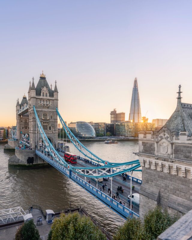 Tower Bridge over the river Thames 