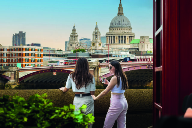 View of St Paul's Cathedral